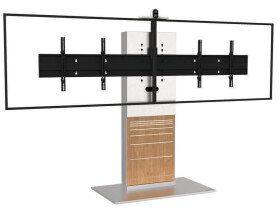 AXEOS XENON WIDE - Dual-Bildschirm (DB) Bildschirmständer für 2x 52 bis 65" Bildschirme