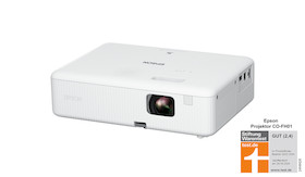 Epson CO-FH01 Kompakter Heimkino Beamer mit 3.000 ANSI Lumen und Full HD