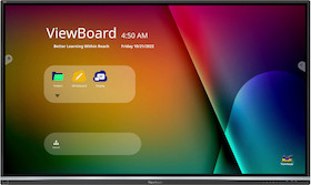ViewSonic IFP8650-5F interaktives Touch Display mit 4K Auflösung und 86"