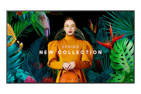 Samsung QH55C 55" Digital Signage Display mit 4K UHD Auflösung