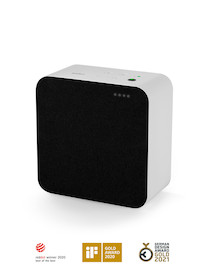 Braun Audio LE03 kabelloser Lautsprecher, weiss - Demo