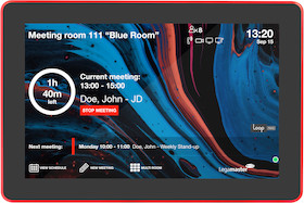 Legamaster LoopMeeting room panel 10,1 Zoll
