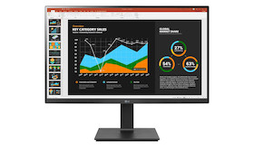 LG 27BQ75QB-B 27" IPS-Monitor mit QHD & USB Type-C™