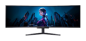 Acer Predator X49Xbmipphuzx 49" Curved 1800R DQHD ZeroFrame OLED Gaming Monitor