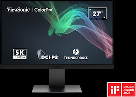 ViewSonic VP2788-5K 27" 5K Thunderbolt Monitor mit Daisy Chain Support