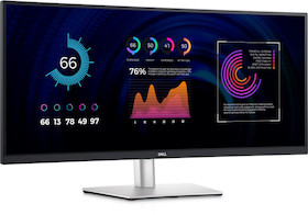 Dell P3424WE 34" WQHD geschwungener USB-C-Hub-Monitor für das Büro oder Home-Office
