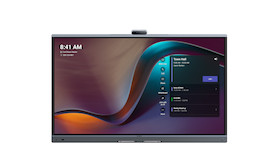 Yealink MeetingBoard 65 Pro 65" 4K All-in-One-Lösung mit Touch Screen, 3 x 50MP-Kamera und 16-MEMS M