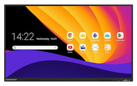 Clevertouch X5 86" ein fortschrittliches interaktives Display mit 4K UHD-Auflösung, Android 14 und 4
