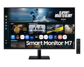 Samsung 32" AI Smart Monitor M70F mit integriertem Gaming Hub
