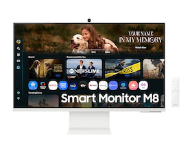 Samsung 32" AI Smart 4K Monitor M80F mit integriertem Gaming Hub