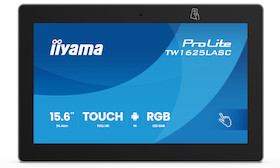 iiyama ProLite TW1625LASC-B3PNR 16" PCAP Touchmonitor mit Android-Betriebssystem, NFC-/RFID-Lesegerä