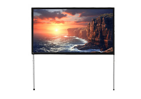 celexon Faltrahmen Leinwand Mobil Expert 366 x 229 cm, Rückprojektion