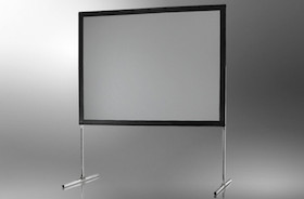 celexon Faltrahmen Leinwand Mobil Expert 203 x 152cm, Frontprojektion - Demoleinwand