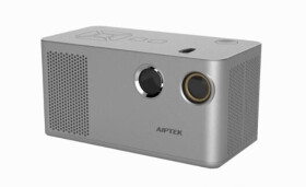 Aiptek AN500-VT Mini Beamer mit 400 ANSI-Lumen und WXGA Auflösung
