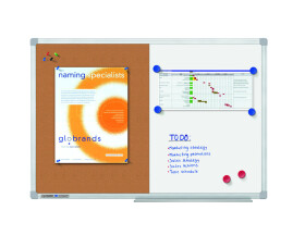 Legamaster Kombiboard ECONOMY 90x120cm