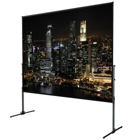 DELUXX Professional mobile Rahmenleinwand Rückprojektion - 4:3 - 427x320cm - 210''