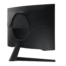 Samsung 27" Odyssey G55C QHD 1000R Curved Gaming Monitor mit 165 Hz Bildwiederholrate