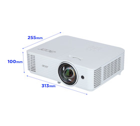 Acer H6518STi Kurzdistanzbeamer mit 3500 ANSI-Lumen und Full-HD Auflösung