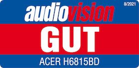 Acer H6815BD Heimkinobeamer mit 4000 Lumen und 4K UHD - Demo