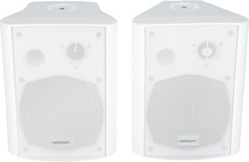 celexon Aktivlautsprecher-Set 525-B - 2x30W 2 Wege Aktivboxen - weiß