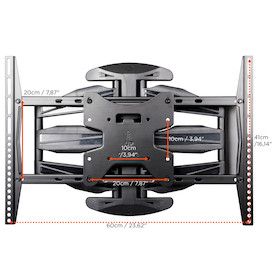 celexon TV/Display Wandhalterung Adjust-SRT70460