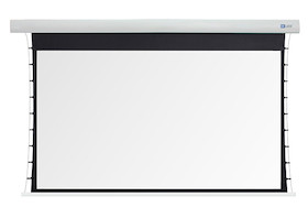 DELUXX Cinema Motorleinwand Tension 298 x 168cm, 135" - 4k Pro Fibre MWHT