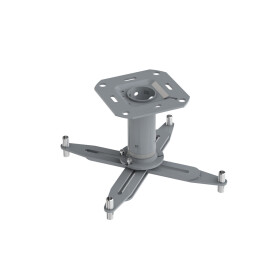 Kindermann Comfort² 13cm Beamer-Deckenhalterung Silber-metallic