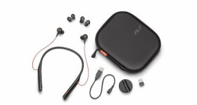 Plantronics Voyager 6200 UC Bluetooth Neckband Headset mit Earbuds, schwarz - Demo