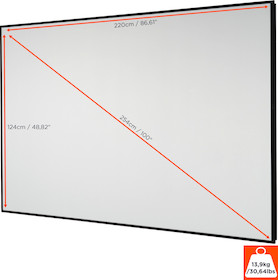 celexon HomeCinema Frame 220 x 124 cm, 100" - Dynamic Slate ALR