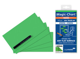 Legamaster Magic-Chart notes 10x20cm grün 100 St.