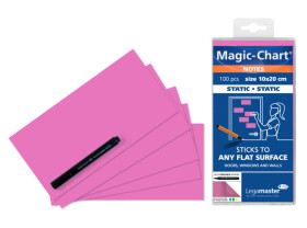 Legamaster Magic-Chart notes 10x20cm rosa 100 St.