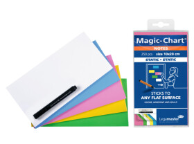 Legamaster Magic-Chart notes 10x20cm sortiert 250 St.