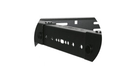 Caymon OPR306A/B | 19" 6HE Rack, offene Ausführung, tiefenverstellbar von 300-450mm, schwarz