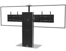 AXEOS XENON WIDE - Dual-Bildschirm (DB) Bildschirmständer für 2x 70 bis 90" Bildschirme