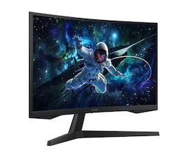 Samsung 27" Odyssey G55C QHD 1000R Curved Gaming Monitor mit 165 Hz Bildwiederholrate