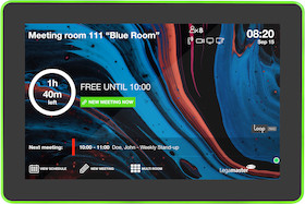 Legamaster LoopMeeting room panel 10,1 Zoll