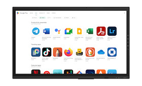 Clevertouch UX Pro Edge 65" Touch Display + 1x CleverCast 4