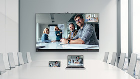 Clevertouch CleverWall, 220", 2.54 mm Pixelpitch, 8x8 Anordnung