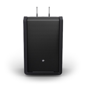 LD Systems ANNY 10 HBH 2 B8 10" Mobiler Bluetooth® PA-Lautsprecher mit Akku, Mixer, 1x Funkmikrofon