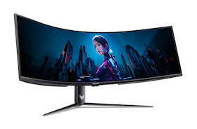 Acer Predator Z57bmiiphuzx 57" Curved MiniLED-Display mit DUHD-Auflösung (7680 x 2160)