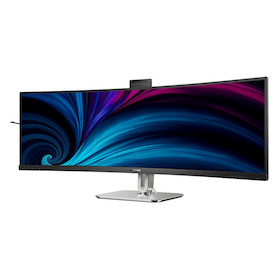Philips 49B2U6900CH 32:9 SuperWide Curved Business Monitor mit USB-C und integrierter 5-MP-Webcam