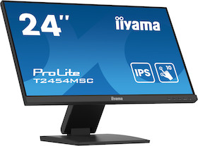 iiyama ProLite T2454MSC-B2AG 24" PCAP 10-Punkte Touchscreen-Monitor mit IPS-Panel-Technologie und An