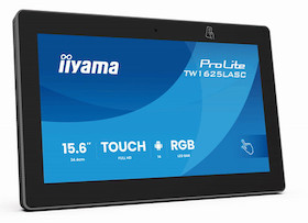 iiyama ProLite TW1625LASC-B3PNR 16" PCAP Touchmonitor mit Android-Betriebssystem, NFC-/RFID-Lesegerä