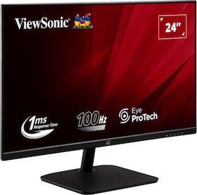 ViewSonic VA2432-MHD-3 24" Full-HD-IPS-Monitor mit 100 Hz, DisplayPort, HDMI und VGA