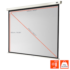 celexon Leinwand Rollo Economy 220 x 165 cm - 108"