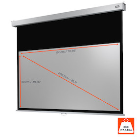 celexon Leinwand Rollo Professional Plus 180 x 102 cm - 81"