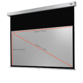 celexon Leinwand Rollo Professional Plus 280 x 158 cm - 127"