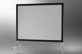 celexon Faltrahmen Leinwand Mobil Expert 203 x 152cm, Frontprojektion - Demoleinwand
