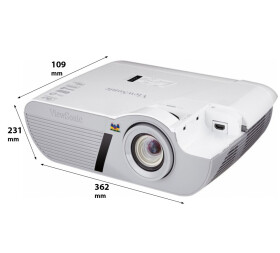 ViewSonic PJD7830HDL Heimkino Beamer mit 3200 ANSI-Lumen und Full-HD