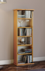VCM CD / DVD Möbel Vetro - Schrank / Regal in 7 Farben: buche